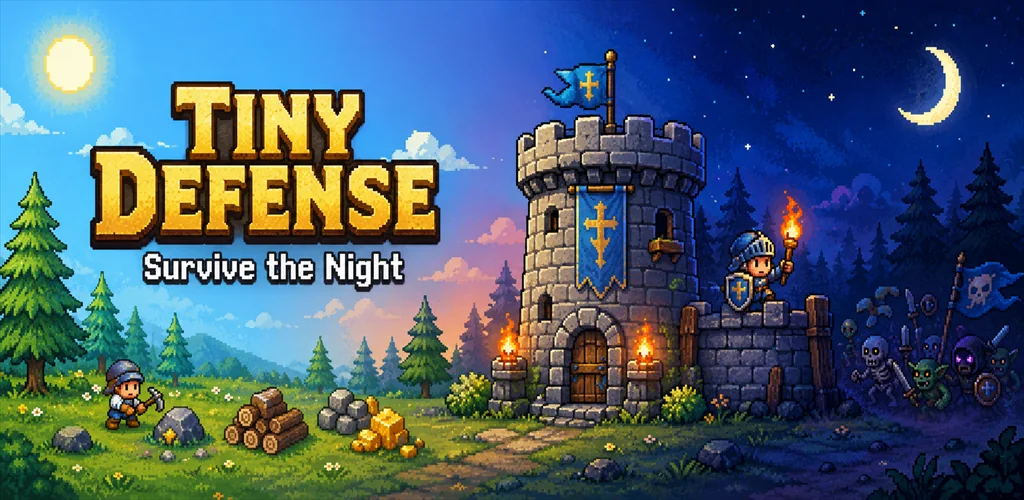 낮과 밤의 경계에 선 Tiny Defense의 성과 영웅, 몬스터